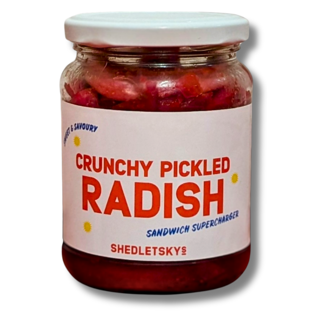 Crunchy Pickled Radishes