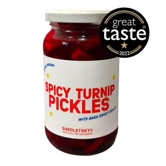 Spicy Turnip Pickles