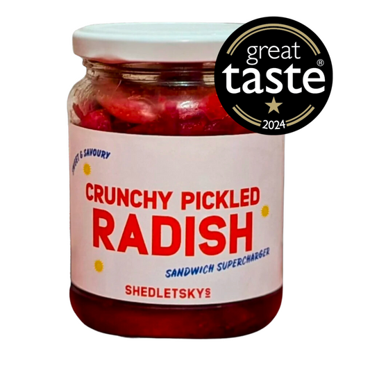 Crunchy Pickled Radishes