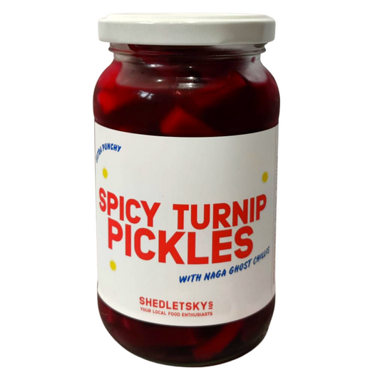 Spicy Turnip Pickles